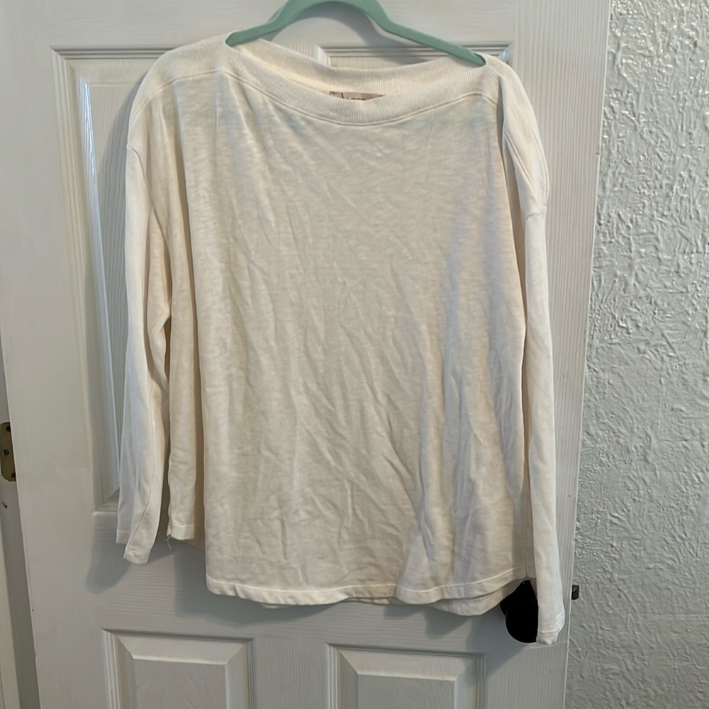 Loft boatneck top